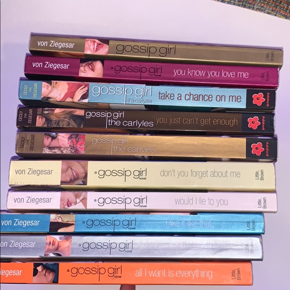Gossip Girl Books by Cecil von Ziegesar